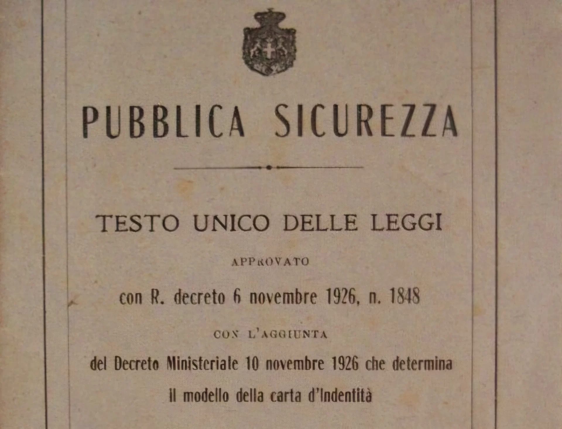 Copertina TULPS 1926