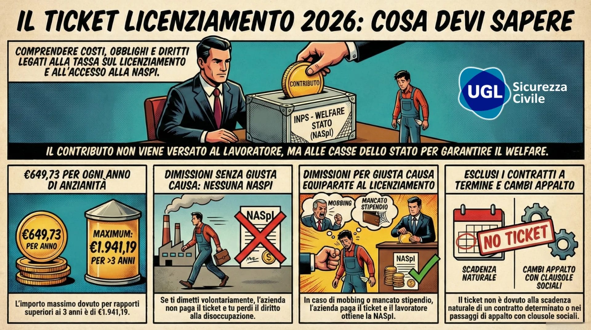 ticket licenziamento 2026